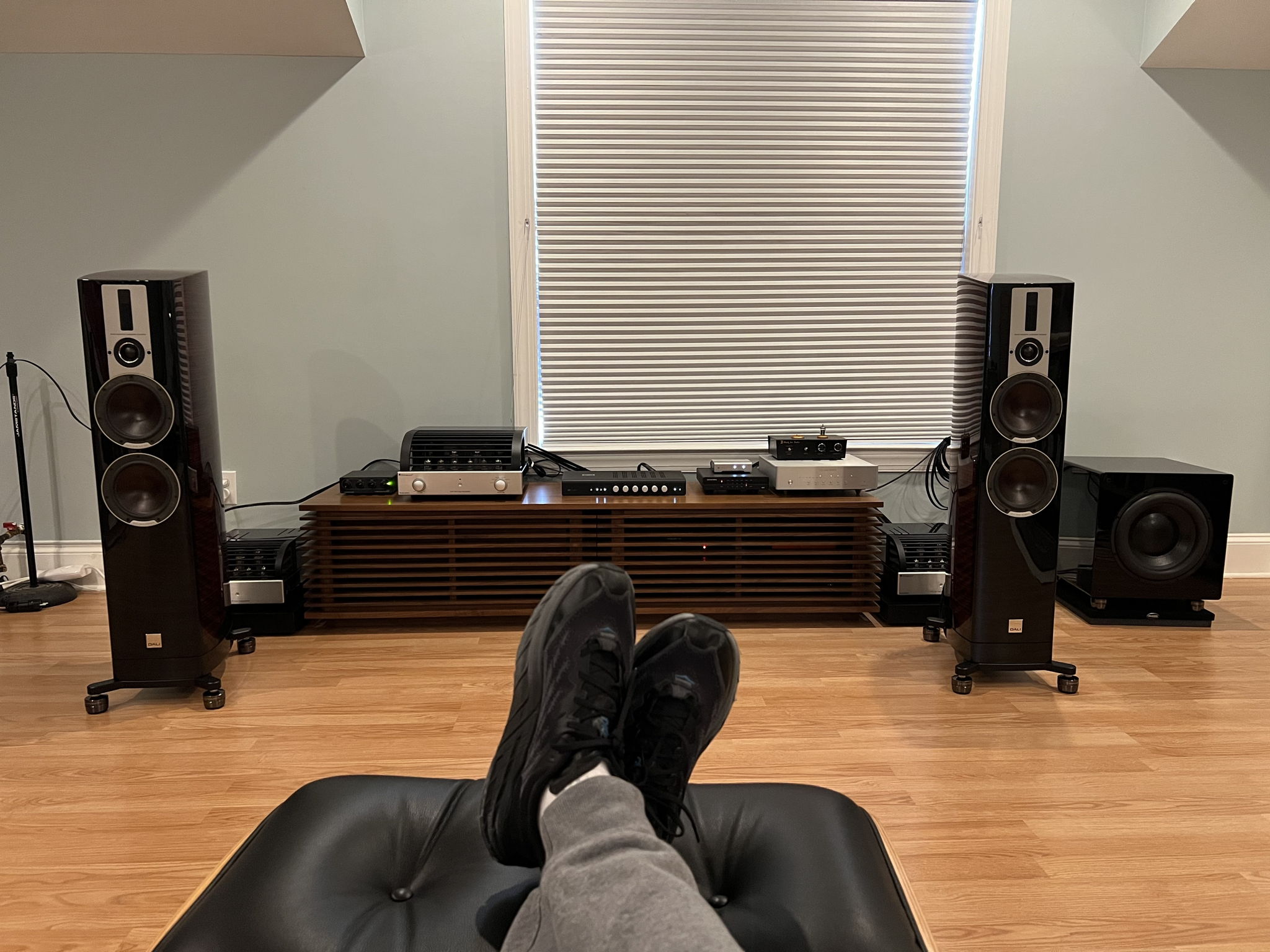 From the listening chair