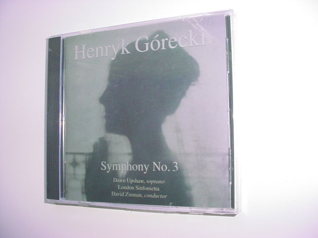 SEALED NEW CD Henryk Gorecki symphony no3 Dawn Upshaw D...