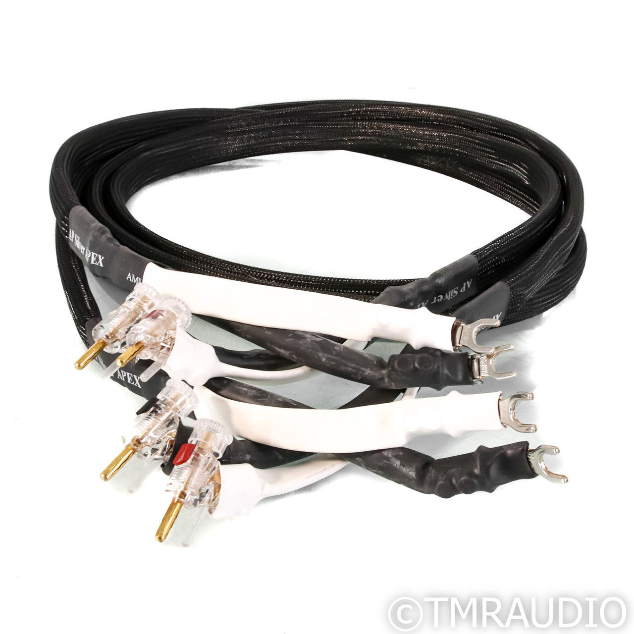 Analysis Plus Silver Apex Speaker Cables; 6ft Pair (70527)