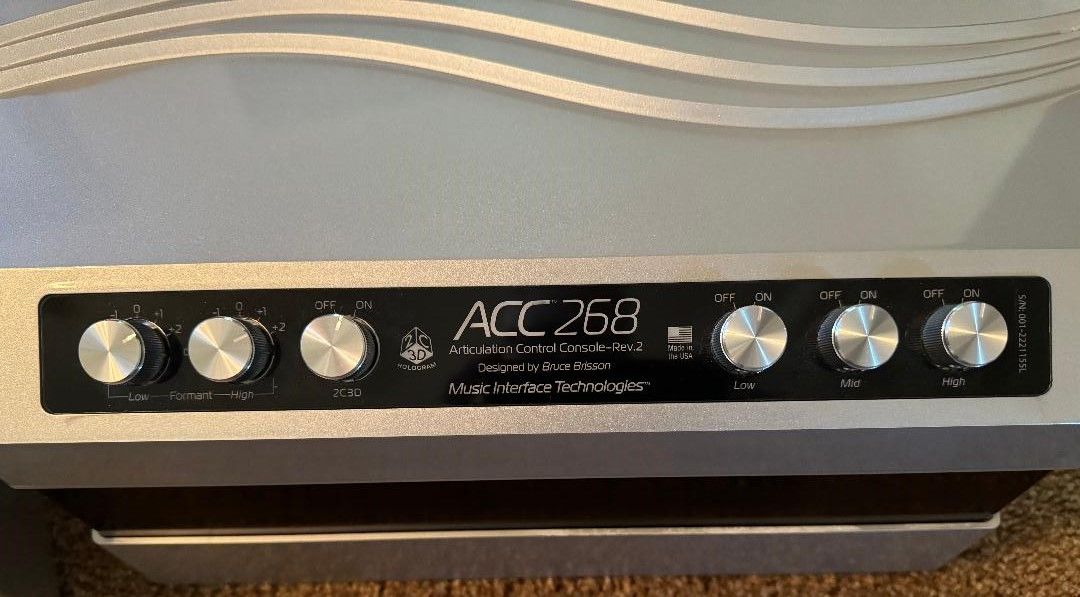 MIT Cables ACC 268 Revision 2 Articulation Control Console 5