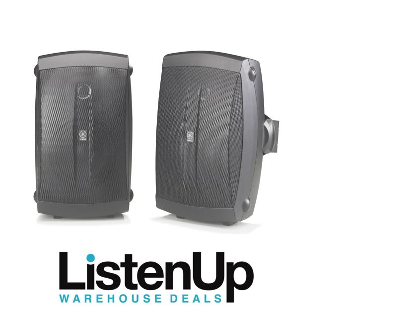 Yamaha NS-AW150 All-Weather Indoor/Outdoor Speakers (Pair) - Black