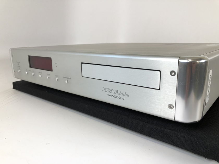 Krell KAV-280cd CD Player with Quad 24-Bit Burr-Brown PCM-1704's