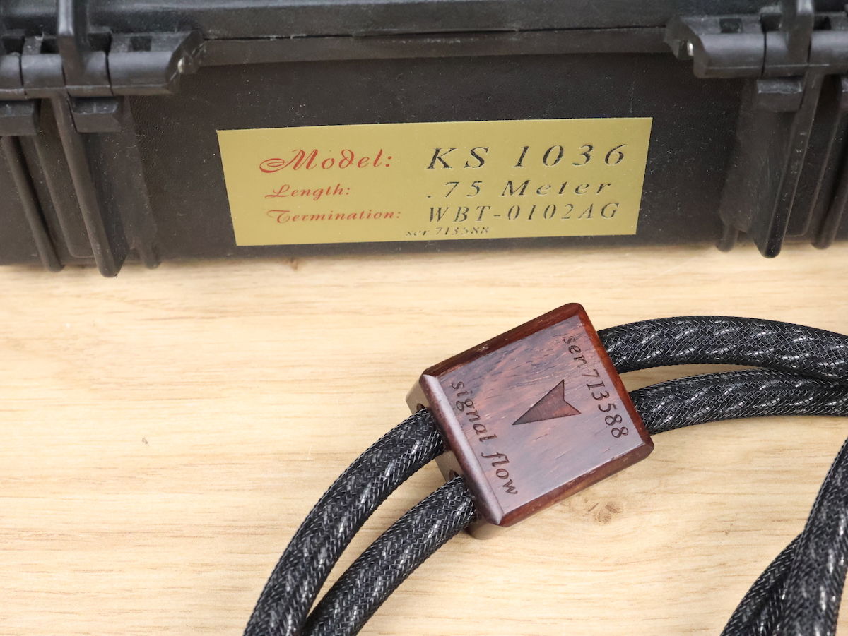 Kimber Kable Select KS-1036 highend silver audio interc... 3