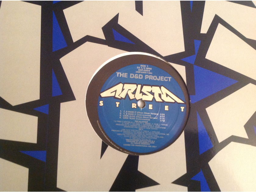 The D & D Project  1.2. Pass It Arista Street Records Promo 12 Inch