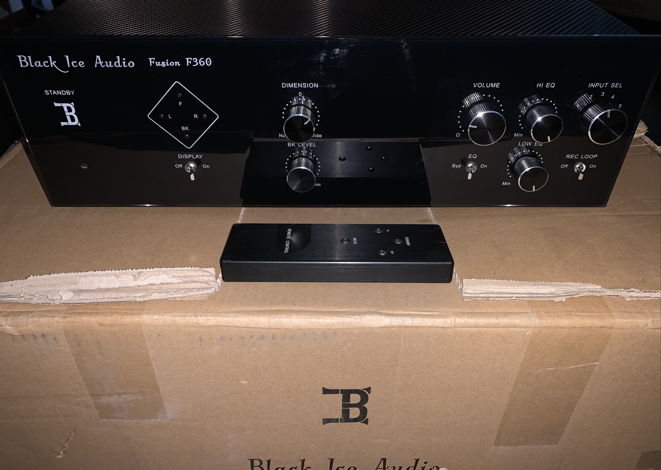Black Ice Audio Fusion F360 Tube Preamp (*see descripti...