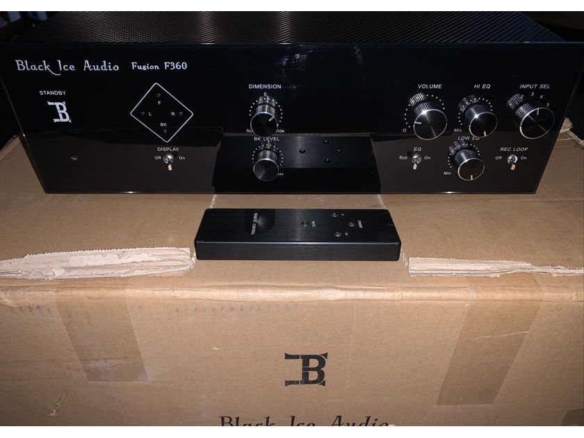 Black Ice Audio Fusion F360 Tube Preamp (*see description*)