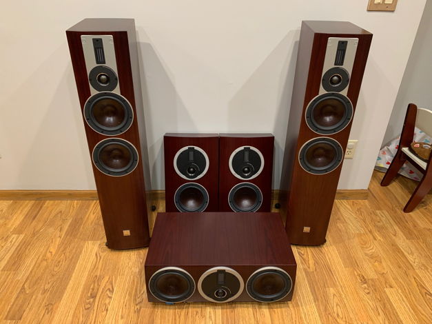 DALI Rubicon 6 Tower Speakers - Rosso Color