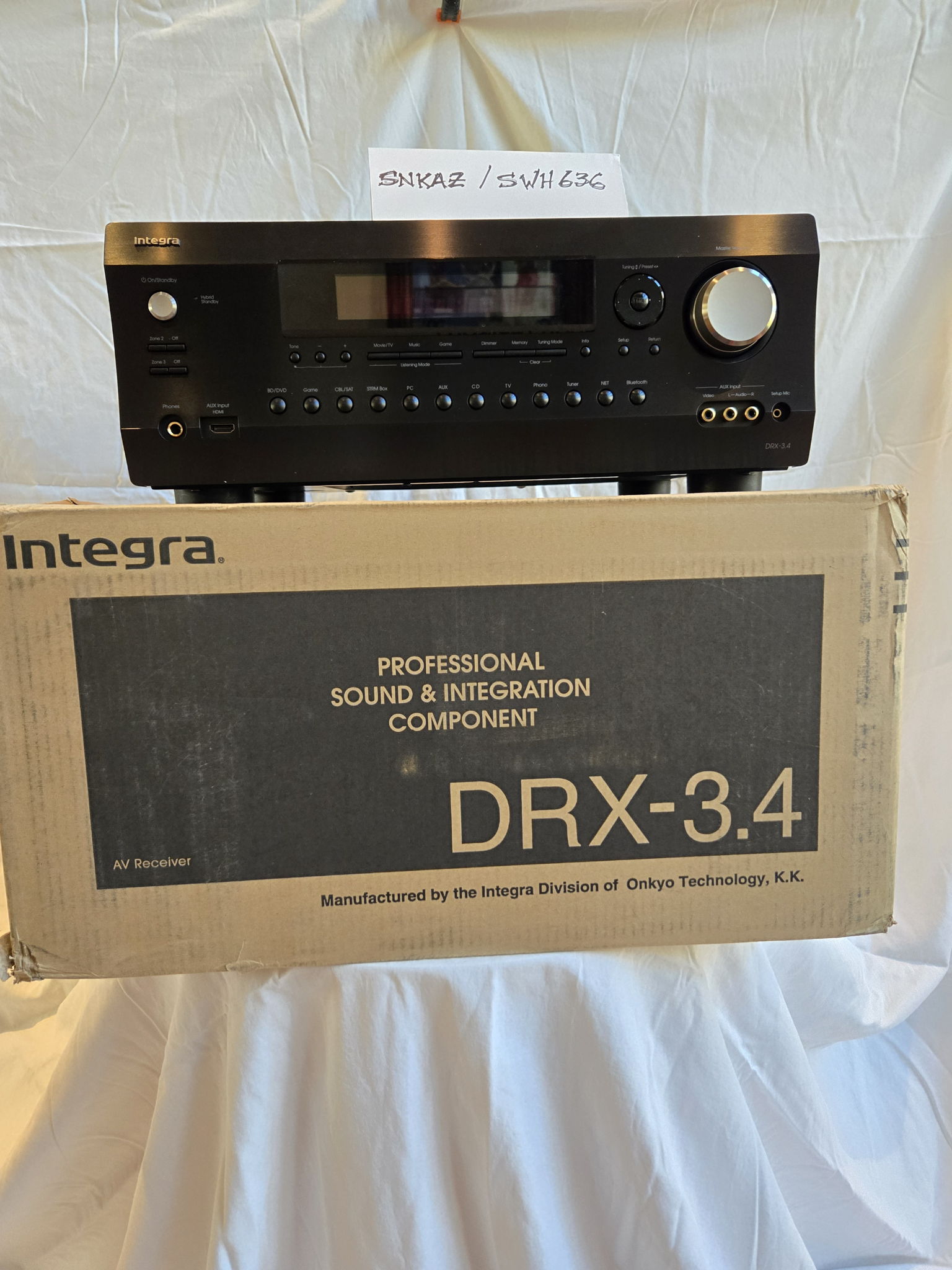 Integra DRX-3.4 9.2-Channel Network AV Receiver
