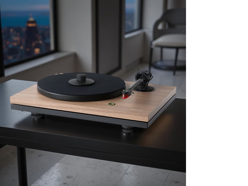 Music Hall MMF 5.3SE in Satin Walnut with Ortofon 2M Blue