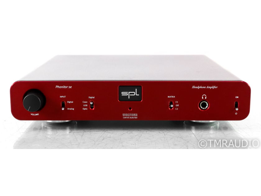 SPL Phonitor se Headphone Amplifier w/ DAC; Red (36210)