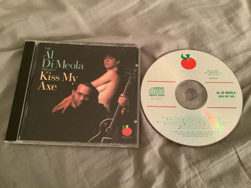 Al Di Meola Tomato Records Mastered By Nimbus  Kiss My Axe