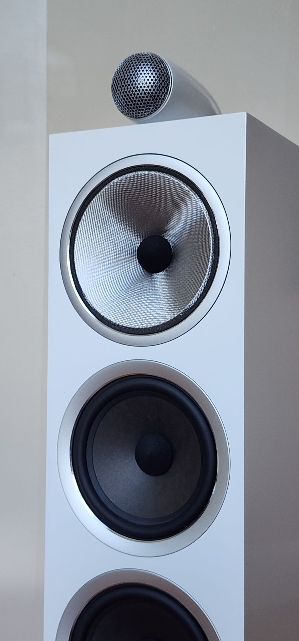 B&W (Bowers & Wilkins) 702 S2 with Monster 2.4 BiWires