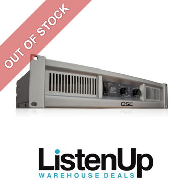 QSC GX3 - 300-Watt x 2 Channel Power Amp (non-bridgeable)