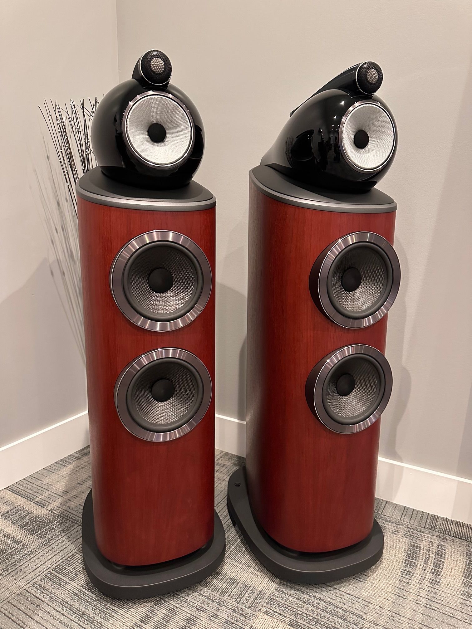 B&W (Bowers & Wilkins) 803D4 in Rosenut 2