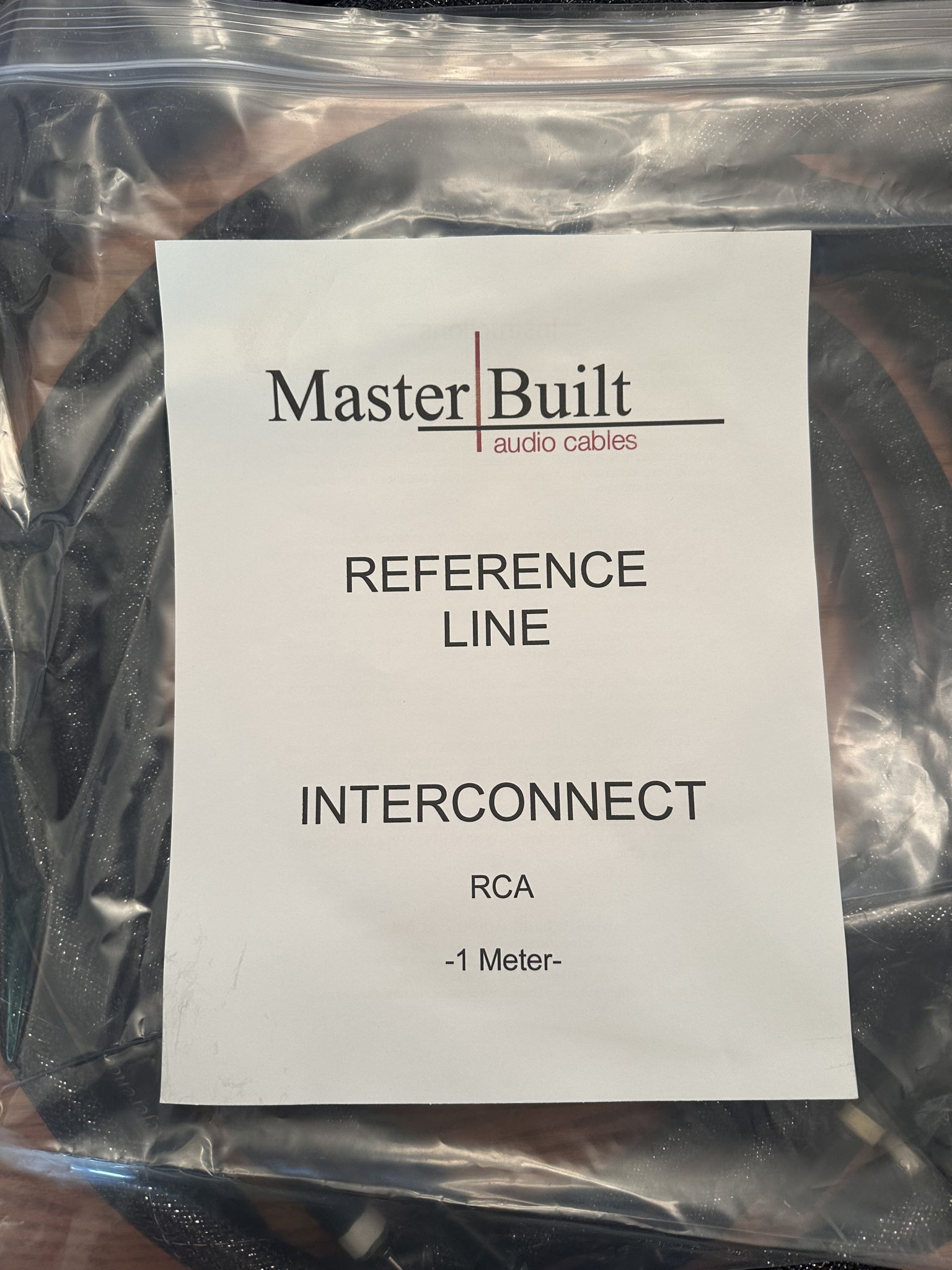 Masterbuilt Reference RCA Interconnects 8