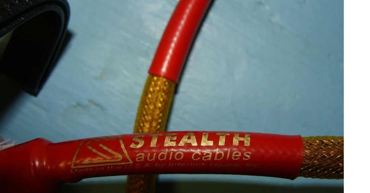 Stealth Audio Cables PGS Gold RCA's For Sale Audiogon
