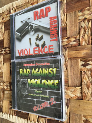 Rap against violence  2 sealed cds