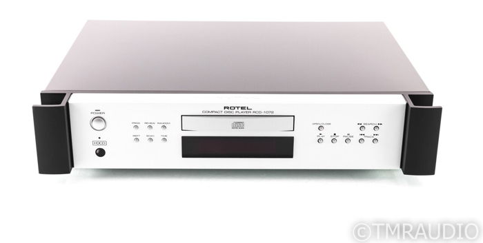 Rotel RCD-1072 CD Player; RCD1072; Silver; Remote (28414)