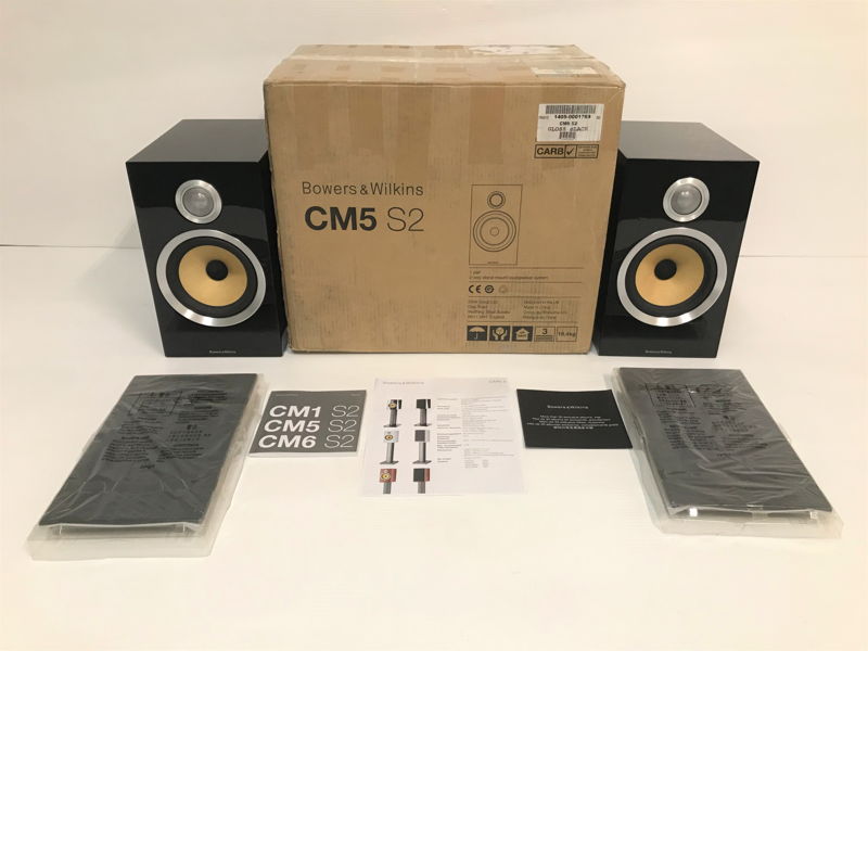 スピーカー・ウーファー Bowers&Wilkins B&W CM5 S2 Bowers & Wilkins【CM5】B&W 2Way・2スピーカーシステム ペア