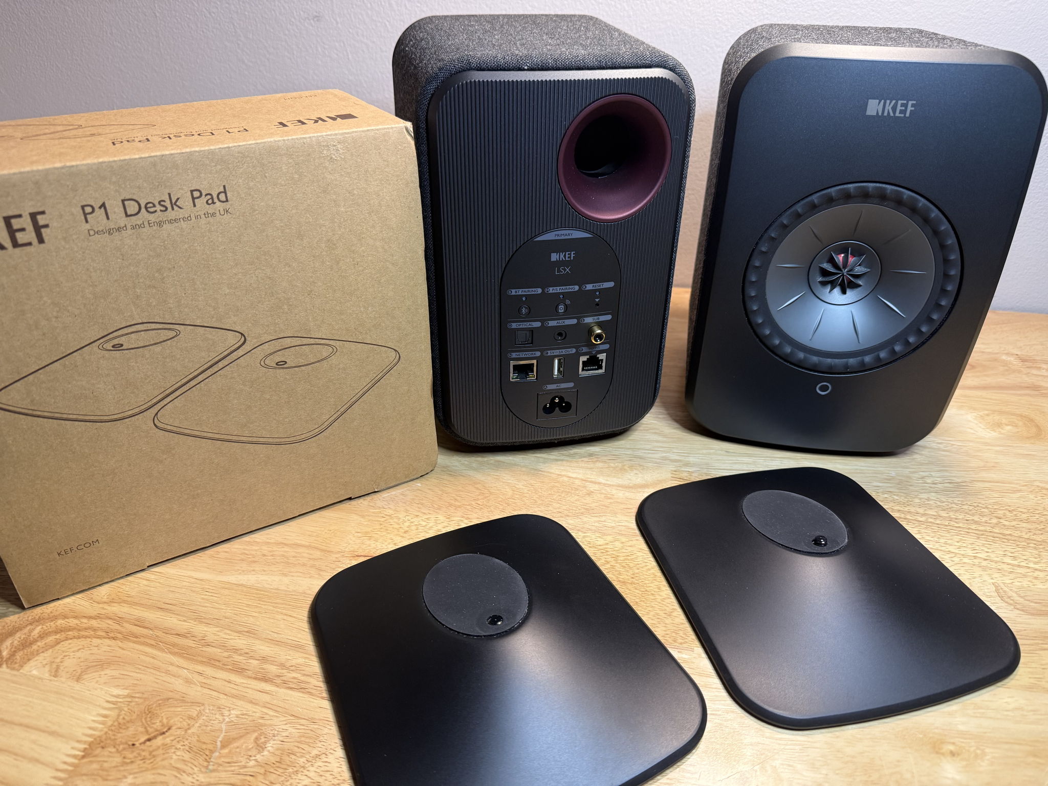 KEF LSX Wireless Active Speakers 4