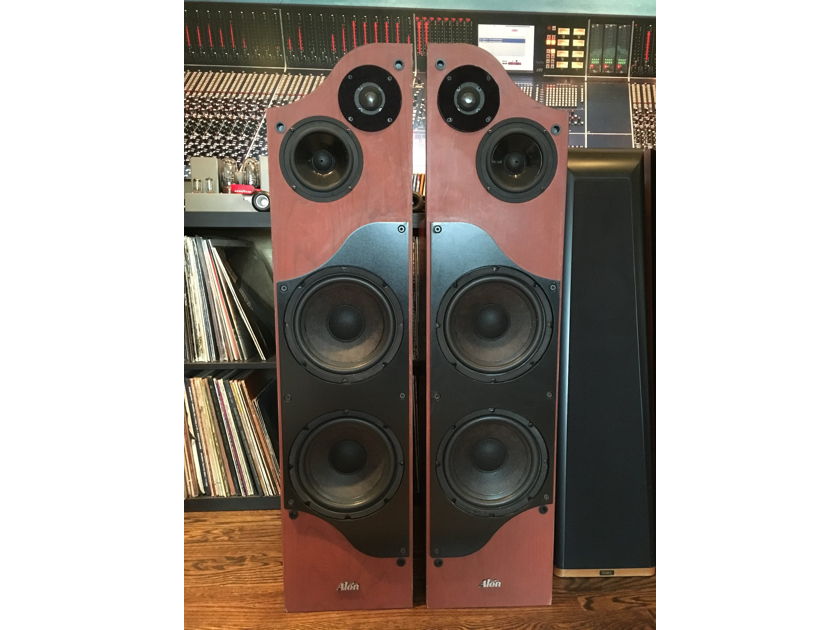 Alon Lotus Elite Speakers, Restored and Super Rare