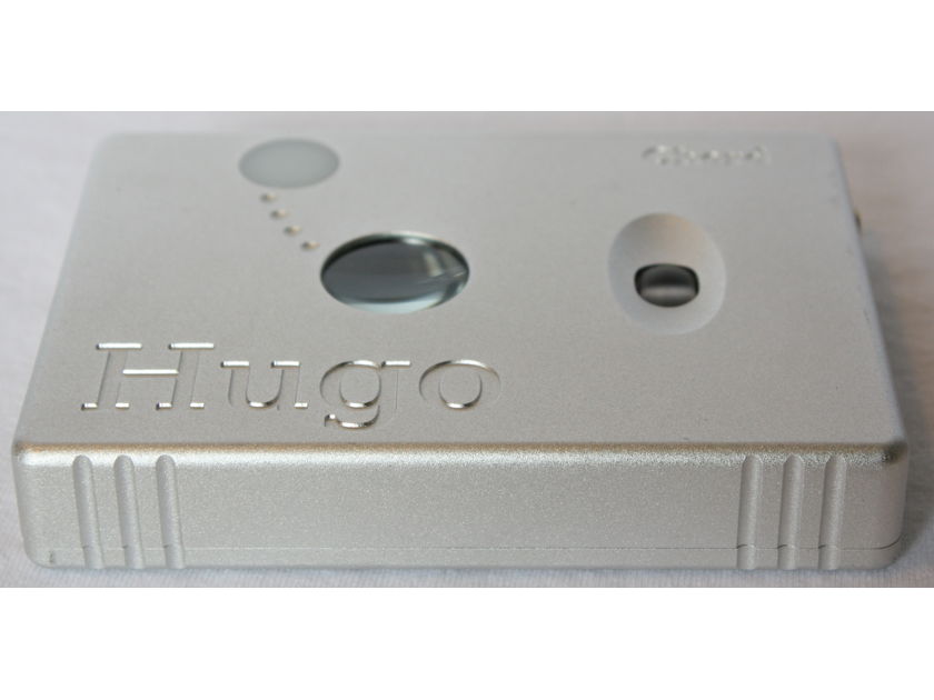 Chord Hugo Portable DAC/Headphone Amp. Silver.