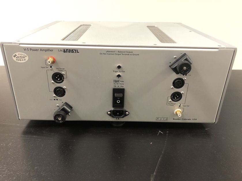 Ayre Acoustics V-5XE Evolution Power Amplifier