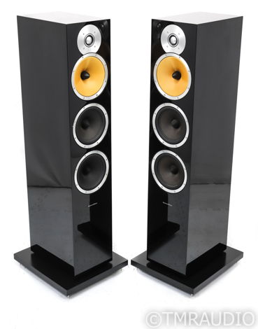 B&W CM9 Floorstanding Speakers; Gloss Black Pair; CM-9 ...