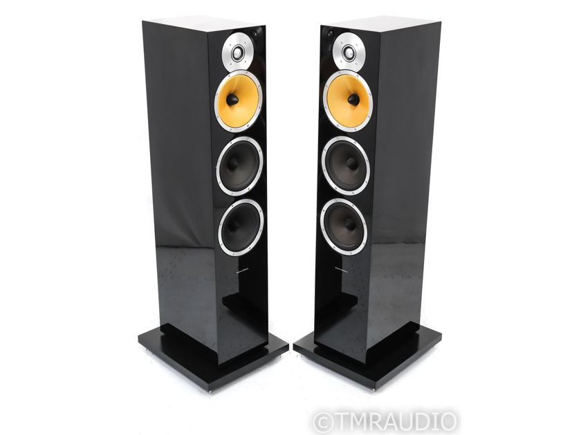 B&W CM9 Floorstanding Speakers; Gloss Black Pair; CM-9 (37734)