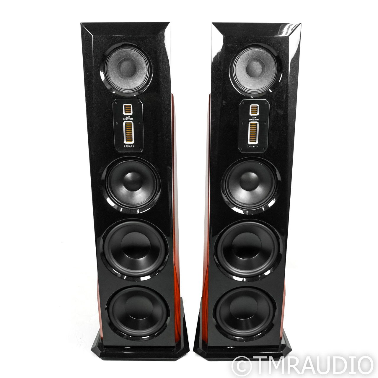 Legacy Aeris Floorstanding Speakers; Cherry Pair w/ Wav... 3