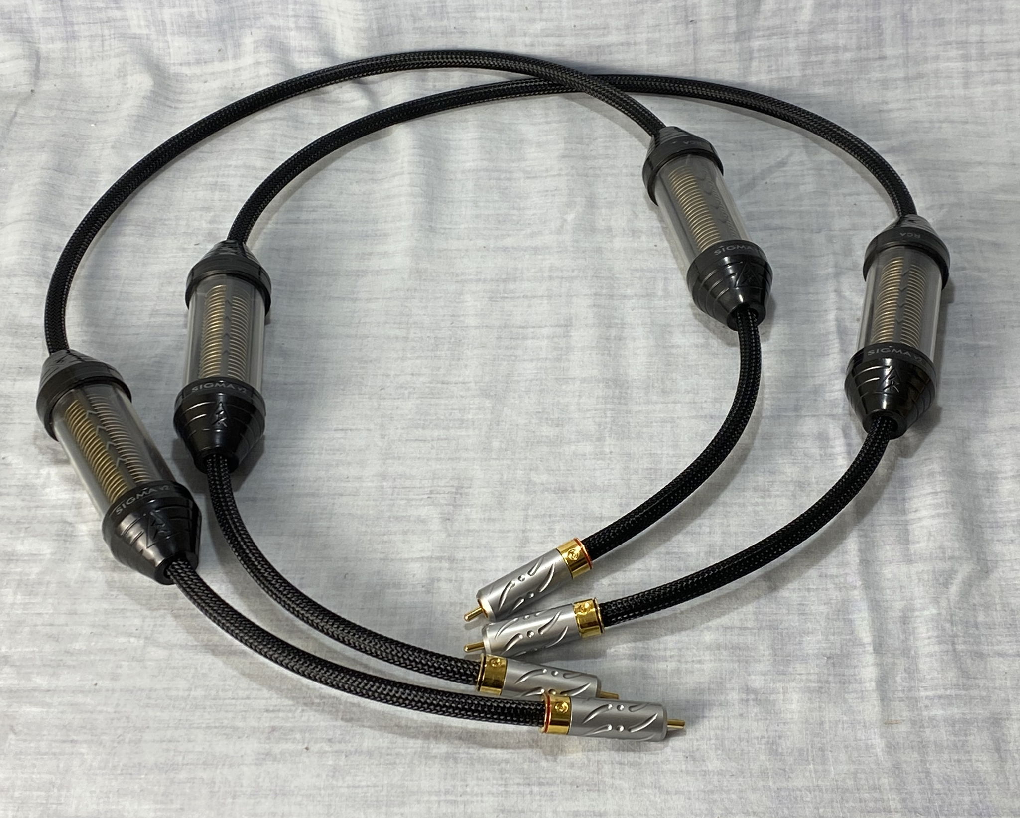 Shunyata Research Sigma v2 Interconnects, 1m, RCA, demo...