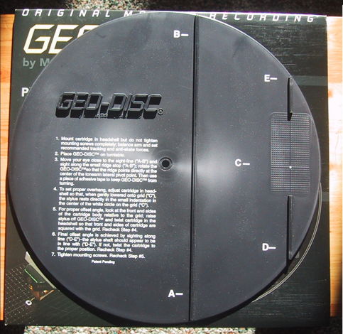 Mobile Fidelity GEO disc