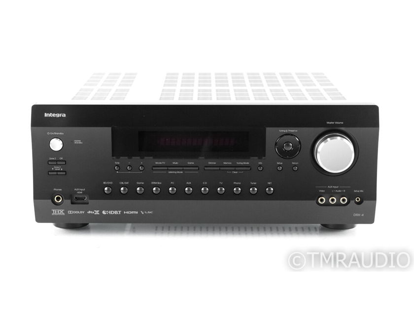 Integra DRX-4 7.2 Channel Home Theater Receiver; DRX4; Remote (21995)