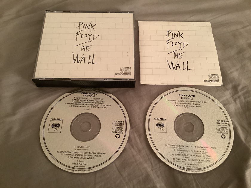 Pink Floyd Columbia Records Fatboy Not Remastered  The Wall