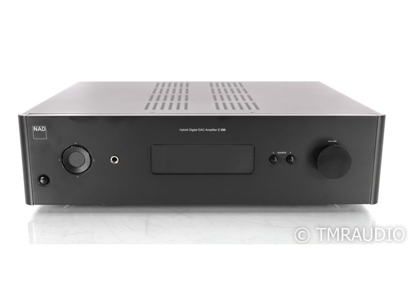 NAD C 388 Stereo Integrated Amplifier; Remote; DAC; MM Phono; C388 (50239)
