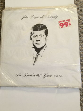 Sealed lp record John Fitzgerald Kennedy  The president...
