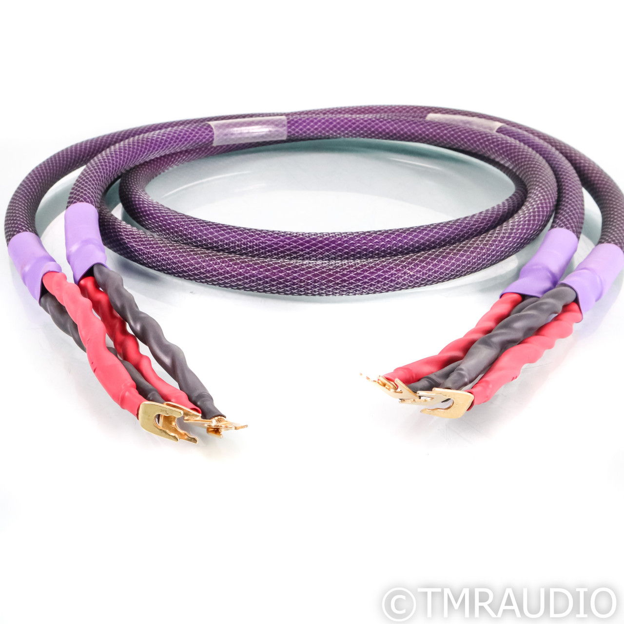 Acoustic Zen Hologram II Speaker Cables; 8' Pair (65218) 3