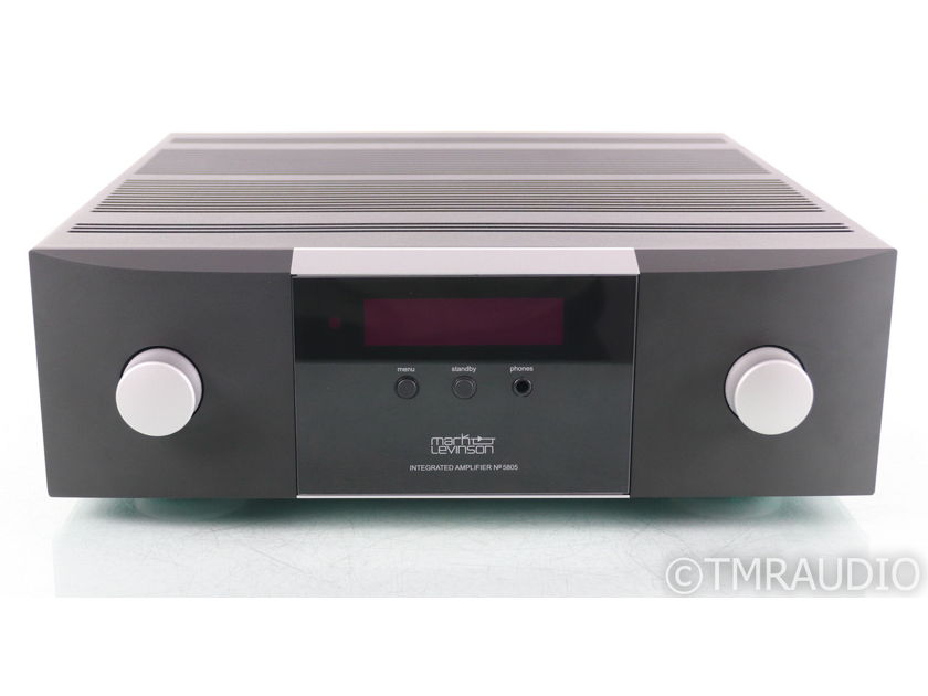 Mark Levinson No 5805 Stereo Integrated Amplifier; Remote; DAC; MM / MC Phono (43499)
