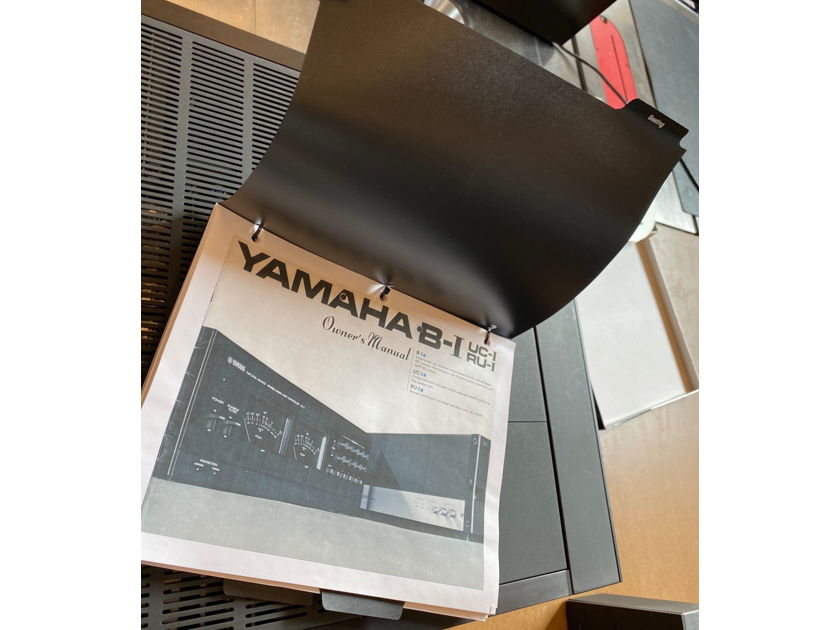 Yamaha B-1 - Rare VFET "Monster" Amplifier With VU Meter Module
