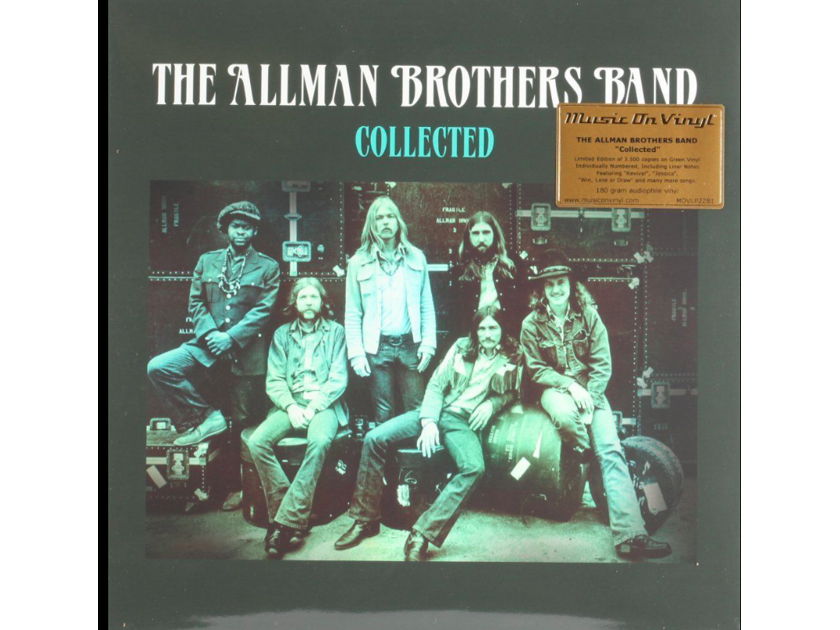 The Allman Brothers Band Collected - 2lp Limited Edition Set on Green Vinyl - ltd to 3500 numbered copies