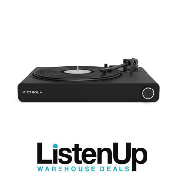 Victrola Stream Onyx Turntable w/ OM 5E and Sonos Compa...