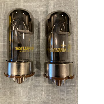 Sylvania 6550 NOS Matched Pair