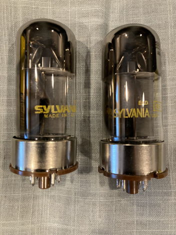 Sylvania 6550 NOS Matched Pair