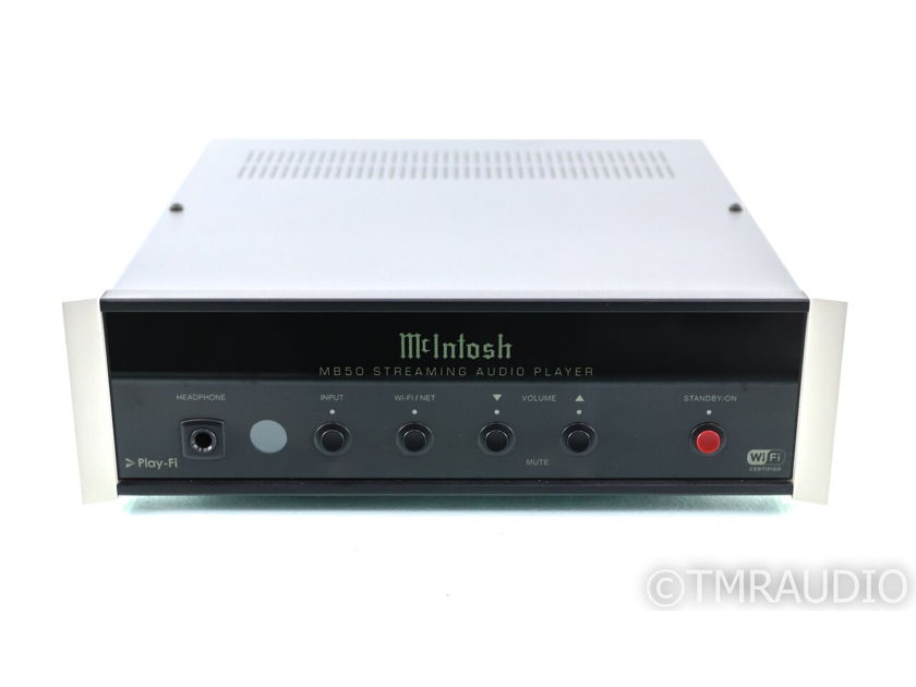 McIntosh MB50 Wireless Network Streamer; MB-50; Remote; Play-Fi (29531)