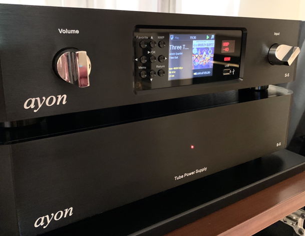 Ayon Audio S5 Tube Network Player, DAC with Analogue Vo...