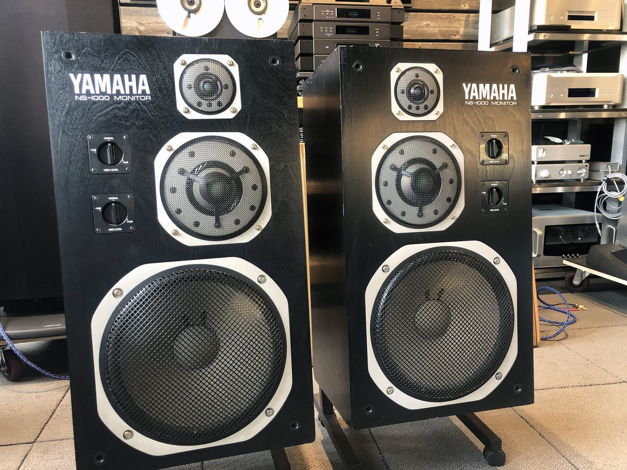Yamaha NS-1000M Vintage Studio Monitor Speakers with Be...