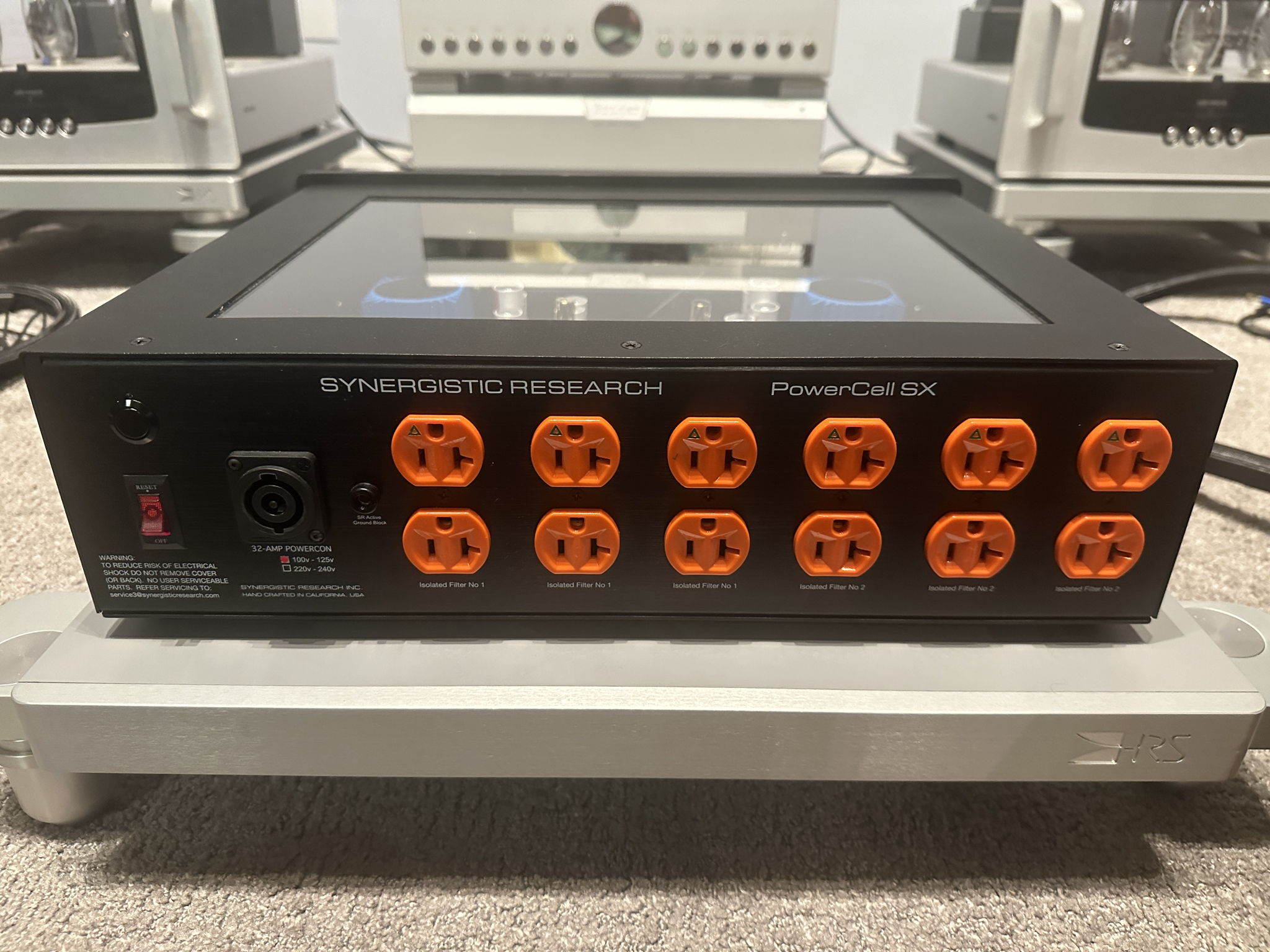 Synergistic Research PowerCell SX w/SRX power cable 7