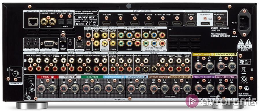 Marantz SR 7008 9.2 125 watt per Channel 4K & 3D Pass-t... 5