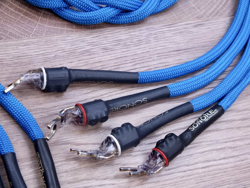Sonore Blue Line highend audio speaker cables 3,0 metre