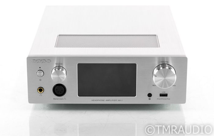 Oppo HA-1 Headphone Amplifier; Silver; HA1; Remote (24530)